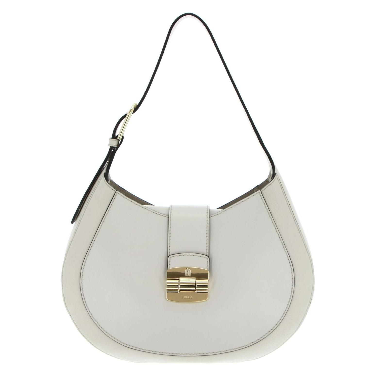 Furla, Damen, Handtasche, Club 2 Hobo, Grau