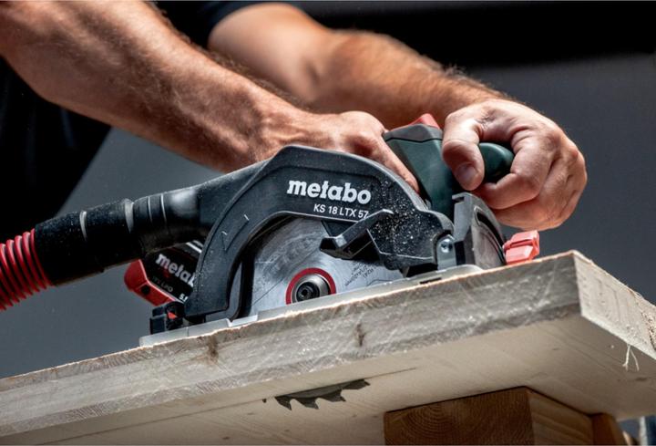 Actual product image Metabo KS 18 LTX 57 Akku Handkreissäge 18 V 165 mm + 1x LiHD Akku 5,5 Ah - ohne Ladegerät