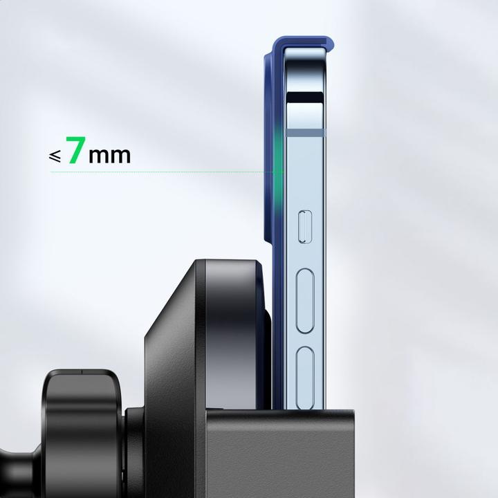 Produktbild Ugreen Car holder for ventilation grille with inductive charging CD256 (silver)
