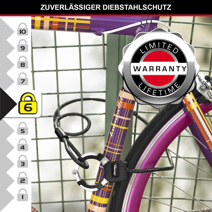 Immagine prodotto Master Lock Polsino da strada 8275 (100 cm)