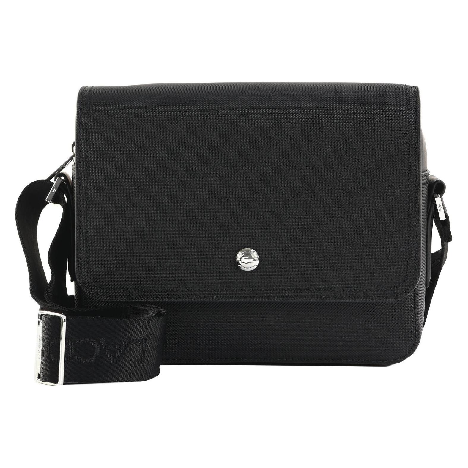 Lacoste, Herren, Handtasche, Langon Messenger Bag, Schwarz