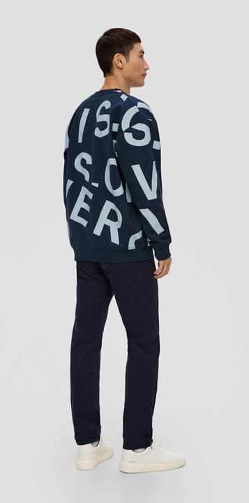 Image du produit s.Oliver Sweatshirt Sweatshirt mit Allover-Print (M)