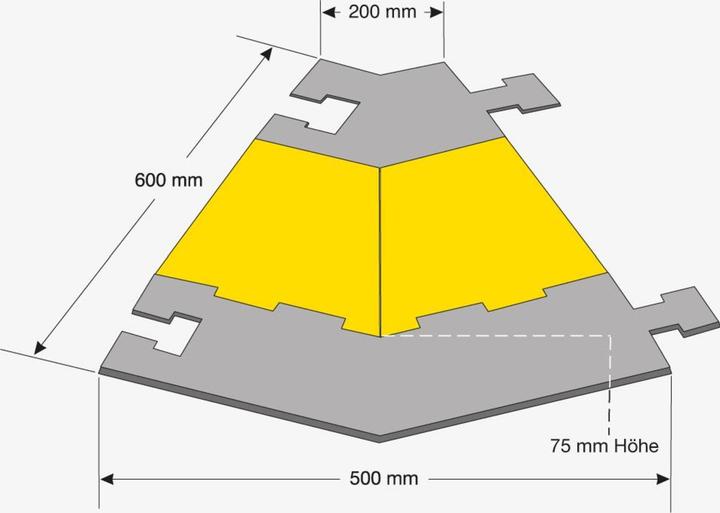 Produktbild kaiserkraft Kabelbrücke, gross (Kabelbrücke, 60 cm)