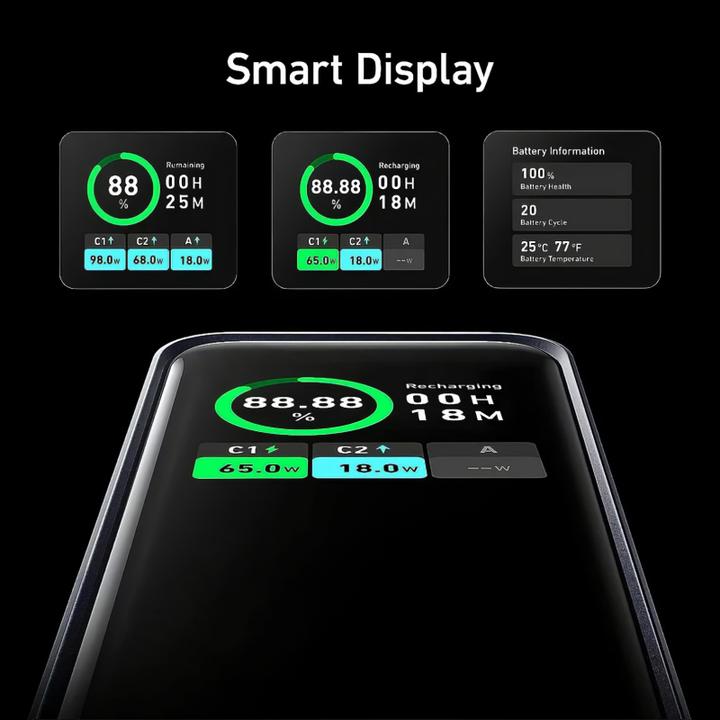 Image du produit Anker Prime (20000 mAh, 200 W, 72 Wh)