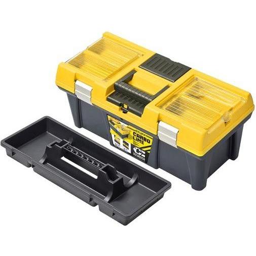 Patrol, Werkzeugkoffer, STUFF BOX 20 "PROFI CARBO, YELLOW cover, 525 x 256 x 246 mm (1 Teile)