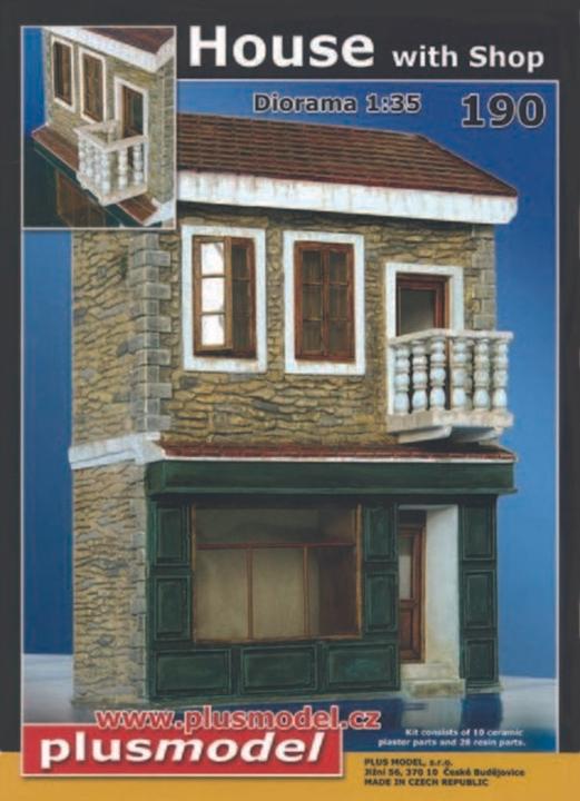 Actual product image Plus Model House with shop