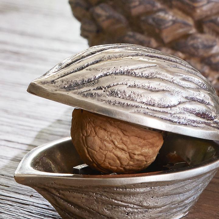 Actual product image Loberon Nutcracker Swansea antique silver