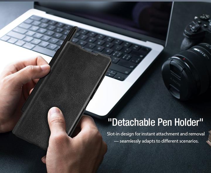 Immagine prodotto Nillkin Qin Book PRO Pen Slot Case für Samsung Galaxy Z Fold 7 Braun (Samsung Galaxy Z Fold7)
