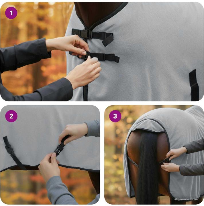 Actual product image vidaXL Polyester-Decke (115 cm)