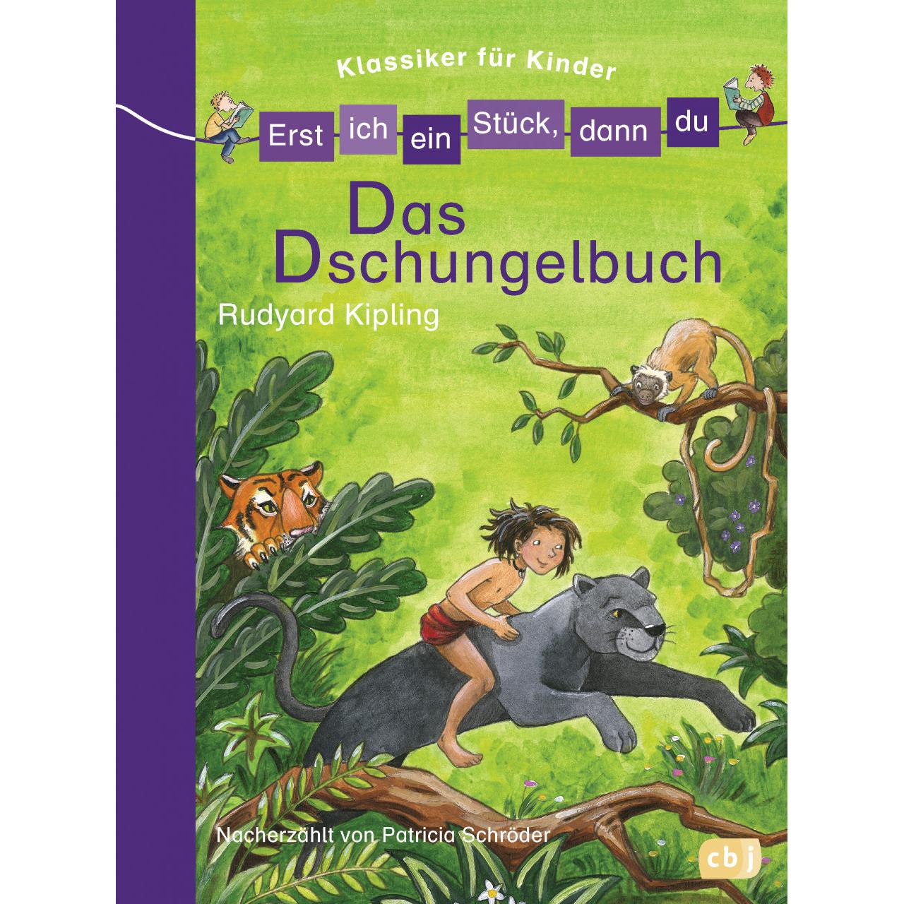 Thumbnail - Klassiker für Kinder. Das Dschungelbuch, Kinderbücher von Patricia Schröder, Elke Broska