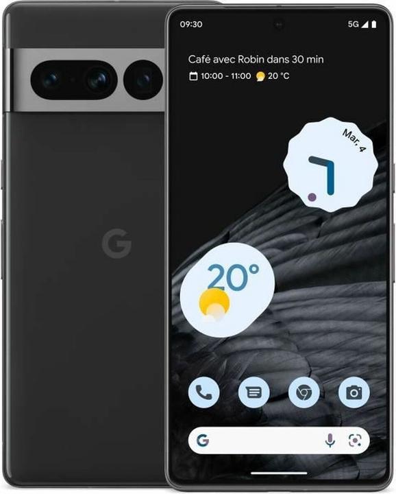 Actual product image Google Pixel 7 (128 GB, Obsidian, 6.30", SIM + eSIM, 5G)