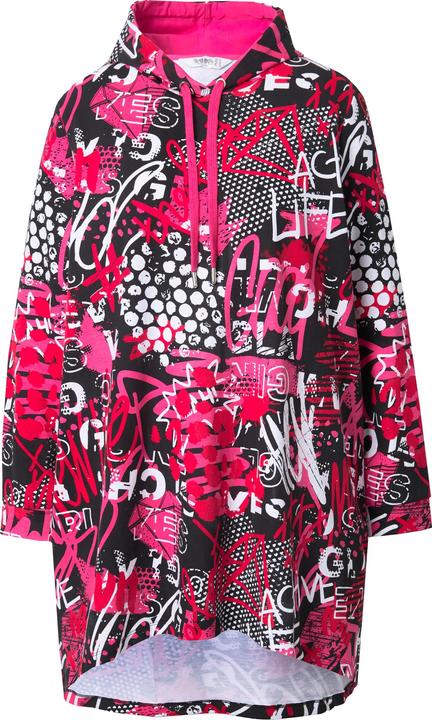 Actual product image Angel of Style Long-Hoodie, A-Linie, Sweater, Patchprint, Kapuze (46, 48)