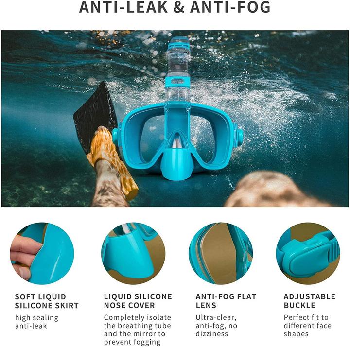 Image du produit Mint Lama BLACK LAMA - 2Breath Schnorchelmaske