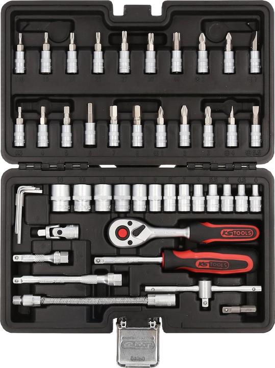 Actual product image KS Tools Socket wrench set (1/4")