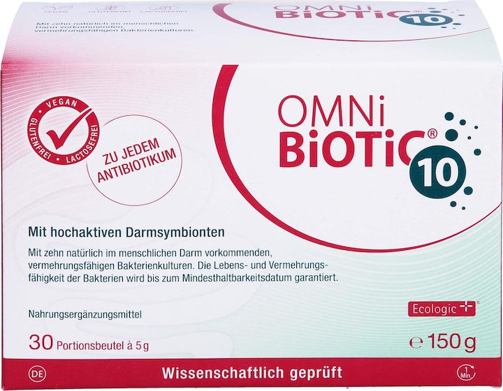 Actual product image AllergoSan Omnibiotic (30 Piece, Beutel, 150 g)