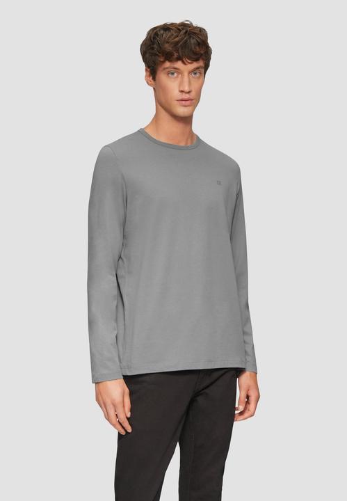 Actual product image S.Oliver T-Shirt Softes Longsleeve aus Jersey mit Logo-Detail (3XL)