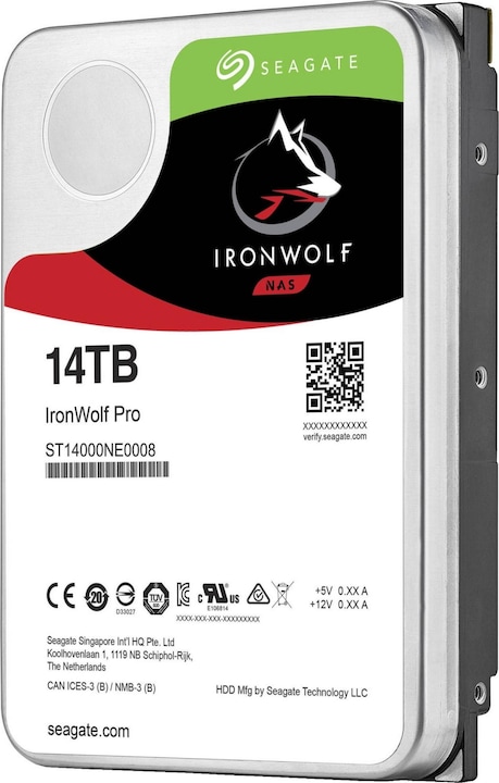 Produktbild Seagate IronWolf Pro (14 TB, 3.5", CMR)