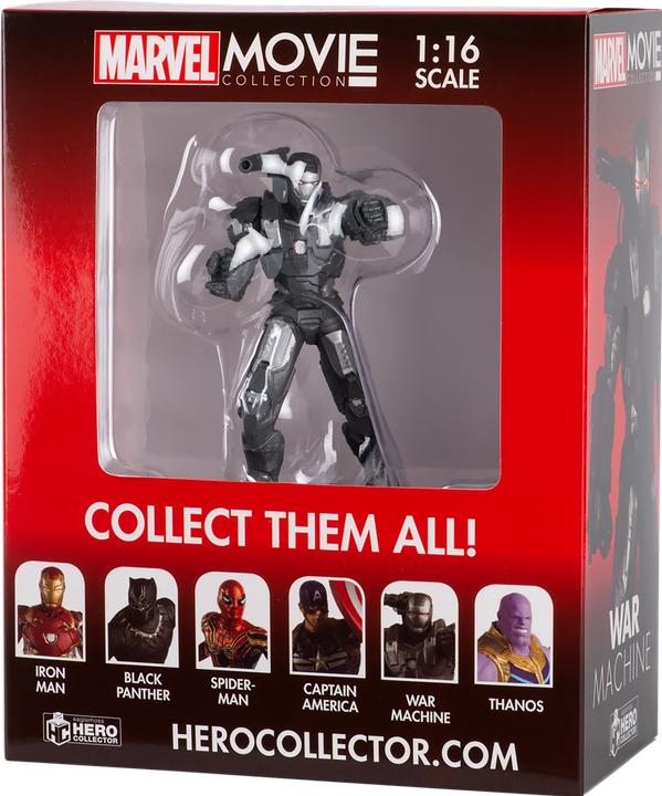 Productafbeelding Thumbs Up ThumbsUp! actiefiguur War Machine 1:16 zilver
