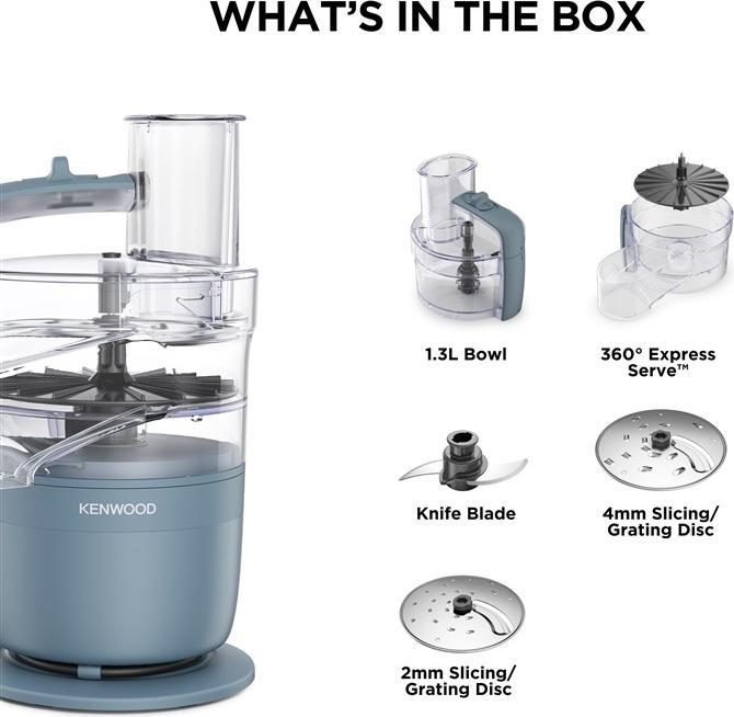 Actual product image Kenwood Food processor FDP23.140GY, 900 W (1300 ml, 900 W)