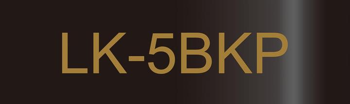 Produktbild Epson Metallic Black/Gold 18mm LK-5BKP (1.80 cm, Schwarz, Gold)
