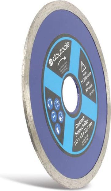 Actual product image Daytools Diamond cutting disc, Ø 115 mm, solid