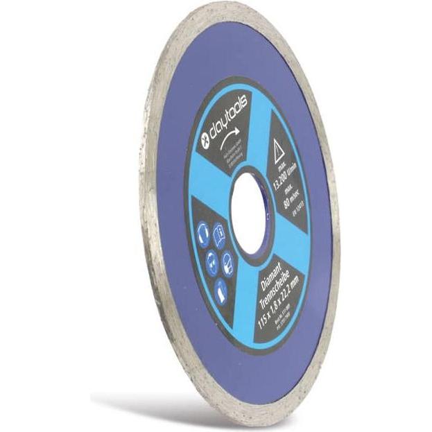 Thumbnail - Daytools, Sägeblatt, Diamant-Trennscheibe, Ø 115 mm, Voll