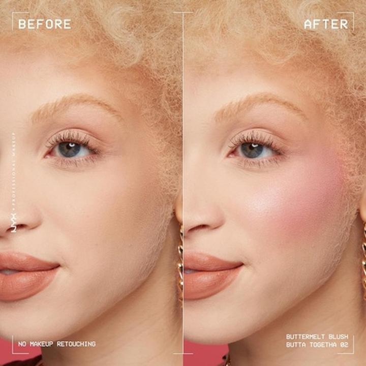 Actual product image NYX Professional Make-Up Nyx Powder Blush (02 Butta Together)