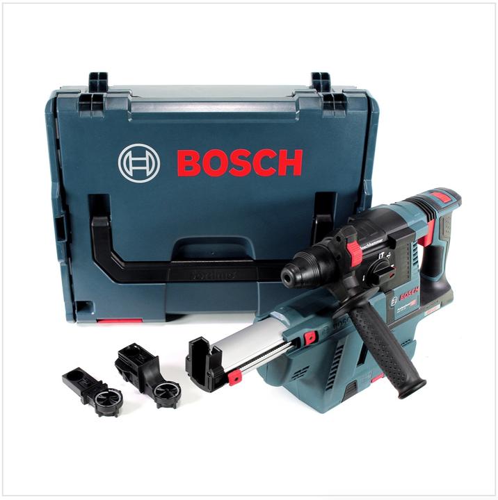 Produktbild Bosch Professional Bosch GBH 18 V-26 Akku Bohrhammer Professional SDS-Plus + GDE 18V-16 Staubabsaugung + L-Boxx - ohne (Akkubetrieb)