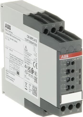 Produktbild ABB 3-Phasenüberwachungsrelais 2W 30s 3x300-500VAC CM