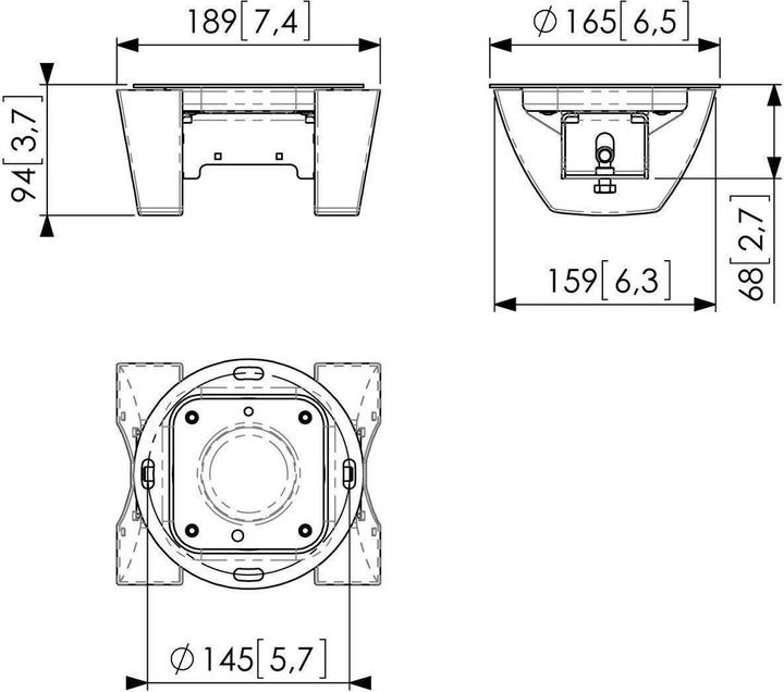 Actual product image Vogels PUC 1065 (Mounting- / Adapterplates)