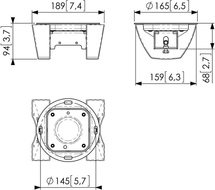 Actual product image Vogels PUC 1065 (Mounting- / Adapterplates)