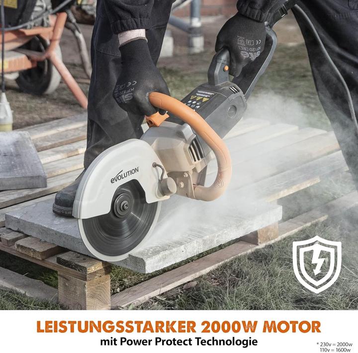 Image du produit Evolution Pied de biche électrique pour béton 230 mm R230DCT