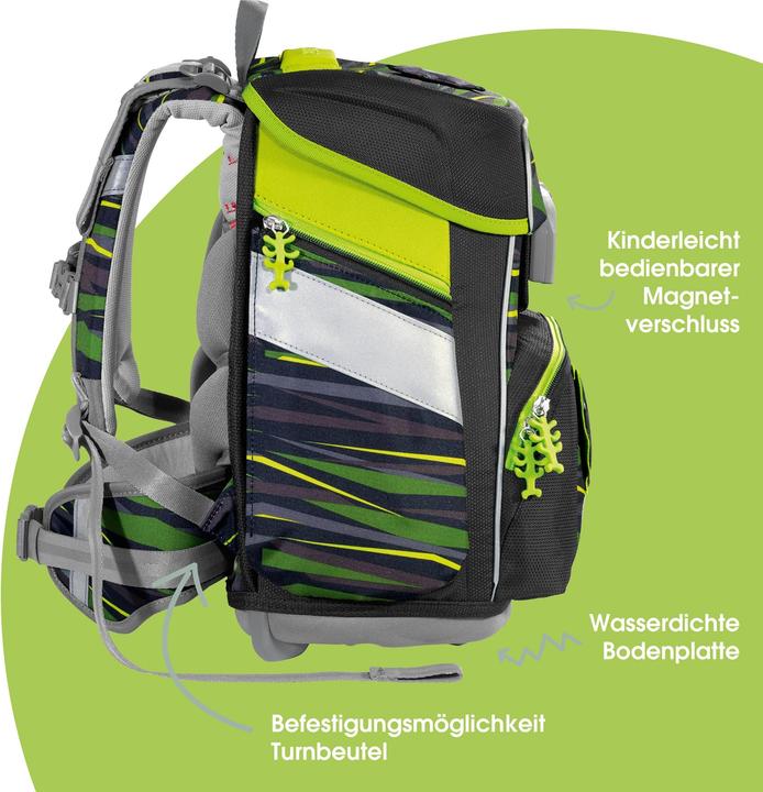 Actual product image Step by Step Schulranzen-Set SPACE „Wild Cat Chiko“, 8-tlg. (20 l)