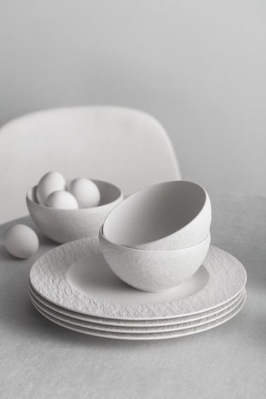 Actual product image Villeroy & Boch Frühstücksteller Manufacture Rock blanc (1 x, 22 cm)
