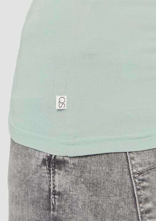 Produktbild S.Oliver T-Shirt Top aus Baumwolljersey (M)