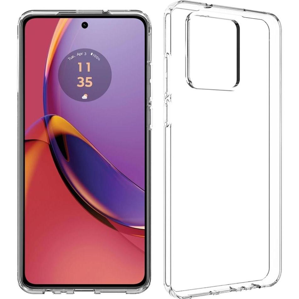 Screenguard Motorola Moto G84 5G Flexible TPU Clear Case (Motorola Moto G84), Smartphone Hülle, Transparent