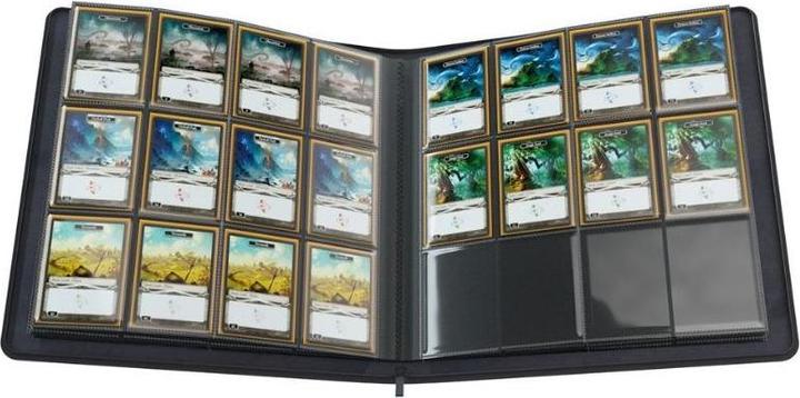 Produktbild Gamegenic GGS31021 - Zip-Up Album 24-Pocket Black Kartenalbum bis 480 Karten