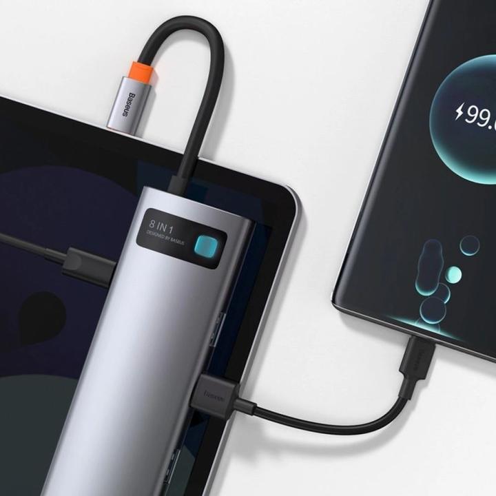 Produktbild Baseus Metal Gelam Series (USB-C, 8 Ports)