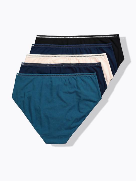 Actual product image Ulla Popken 5 Pack of Panties- Openwork Detail (58)
