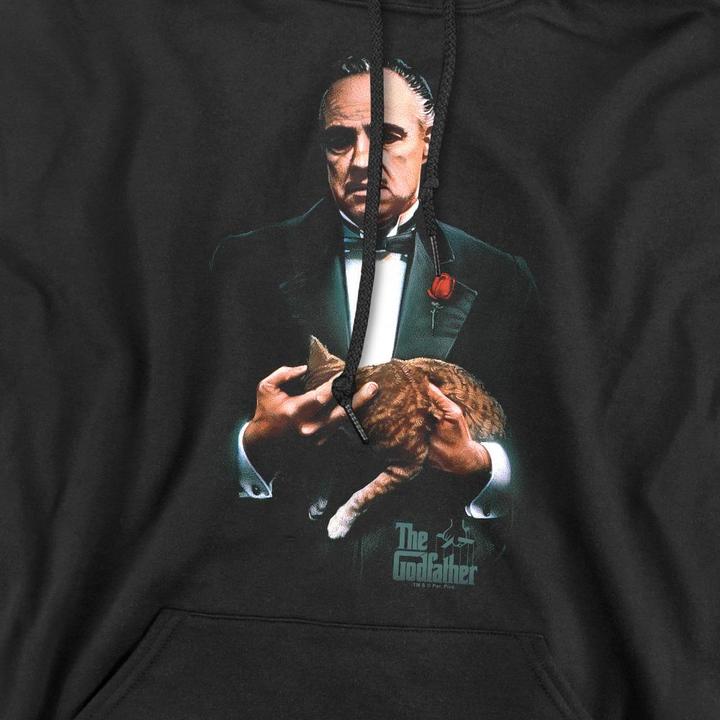 Immagine prodotto The Godfather Felpa con Cappuccio Poster Dipinto Uomo (L)