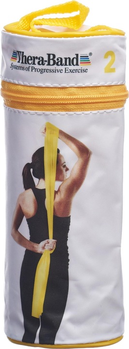 Produktbild TheraBand Übungsband (2.50 m, Leicht)