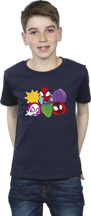 Produktbild Spidey And His Amazing Friends Faces TShirt Jungen (140, 146)