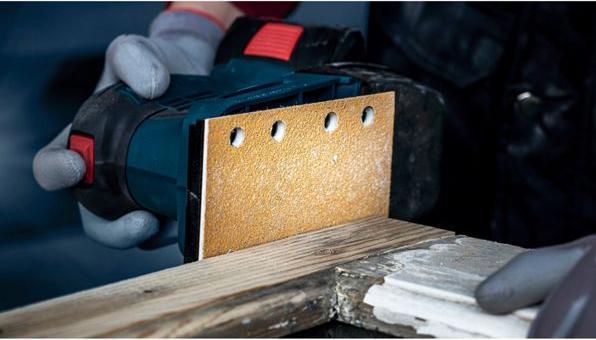 Image du produit Bosch Professional Zubehör EXPERT C470 Papier abrasif à 8 trous pour ponceuses vibrantes, 93 x 186 mm, G 240, 10 pcs. (240)