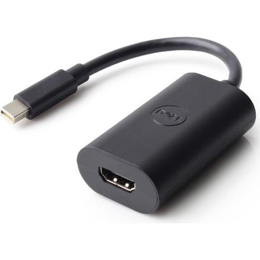 Dell Mini-Displayport zu (HDMI, 20.30 cm), Data + Video Adapter, Schwarz