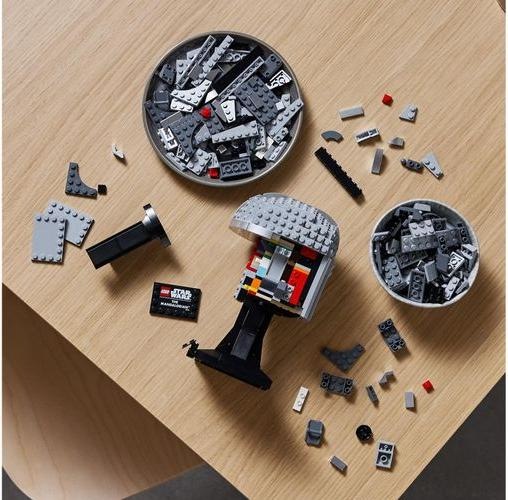 Produktbild LEGO Mandalorianer Helm (75328, LEGO Star Wars)
