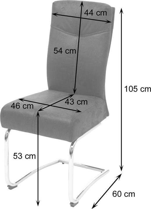 Produktbild JOHN316 2x Esszimmerstuhl