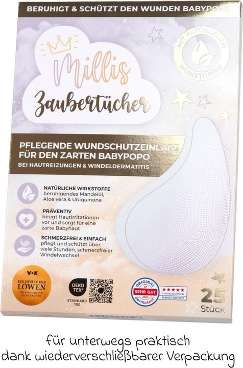 Produktbild Millis Windeleinlagen Zaubertücher 25 Stk.