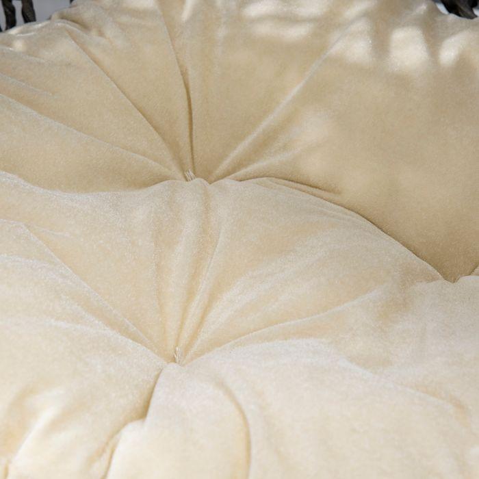 Immagine prodotto Swisshandel24 Casetta per gatti in rattan con cuscini Zona notte per gatti Grotta per gatti con piedini rialzati (Gatto)