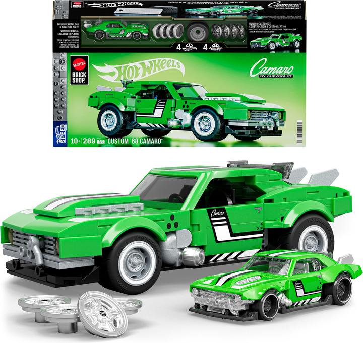 Mattel Brick Shop Speed Custom 68 Camaro