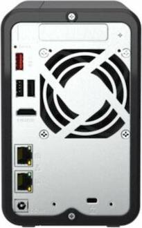 Produktbild Captiva NAS Server Q75-869 (QNAP TS-264-8G / 8GB RAM / 2-Bay 4TB mit 2x 2 TB Seagate IronWolf) (2 x 2 TB, Seagate Ironwolf)